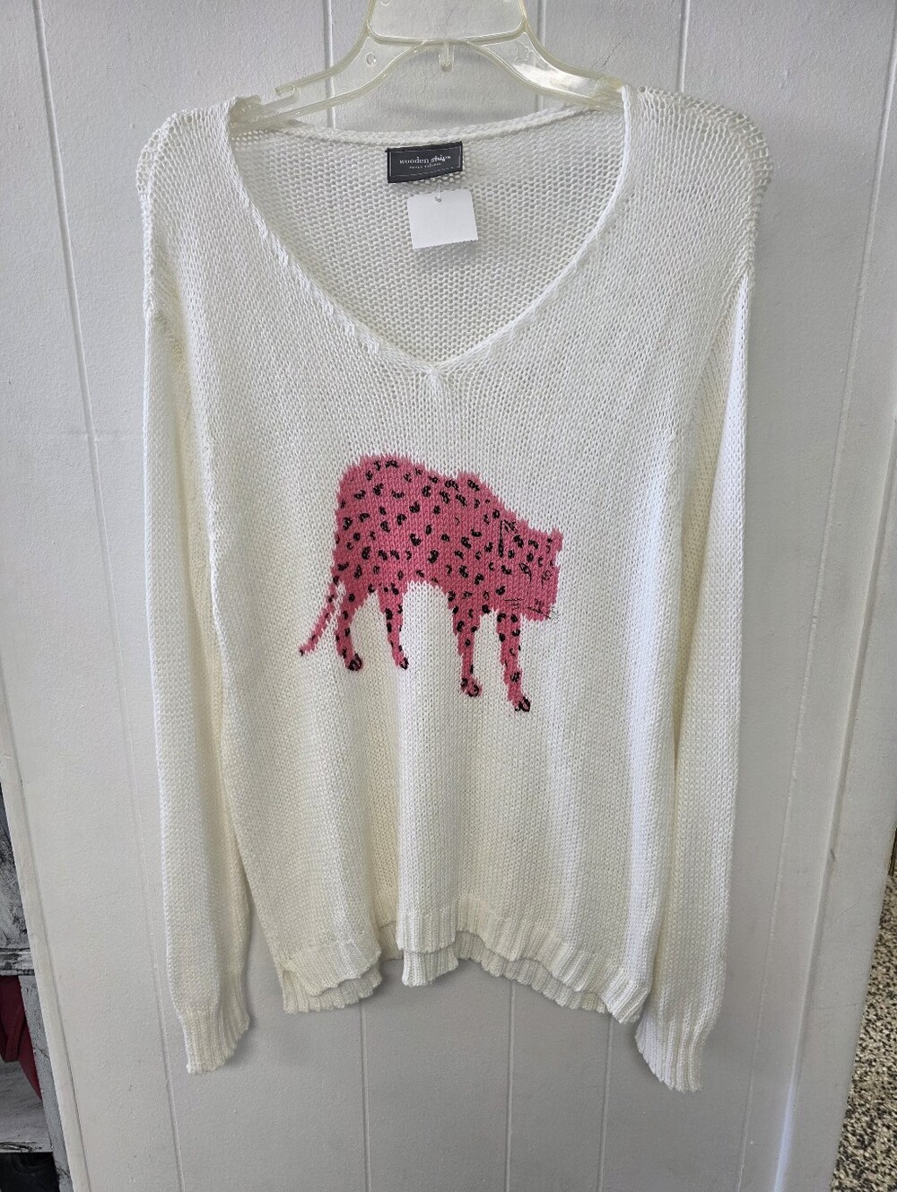 wooden Ships Sz Med/large Pink Cheetah